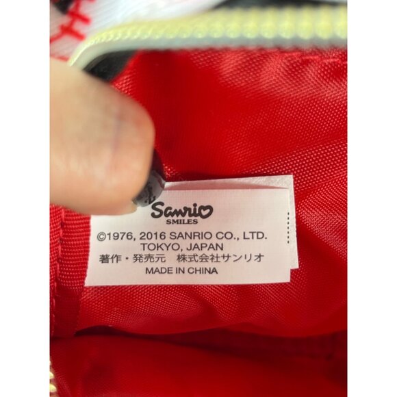 Hello Kitty Y2K All Over Character Print Purse White Red Black Crossbody Bag - Picture 10 of 15